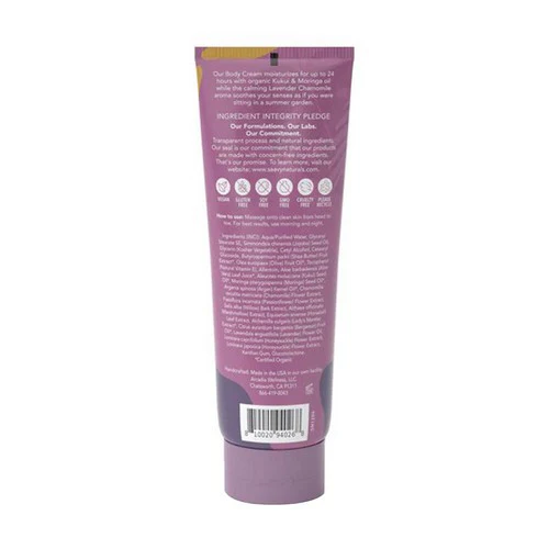 Saavy Naturals, Lavender Chamomile Body Cream, 1 - Image 2