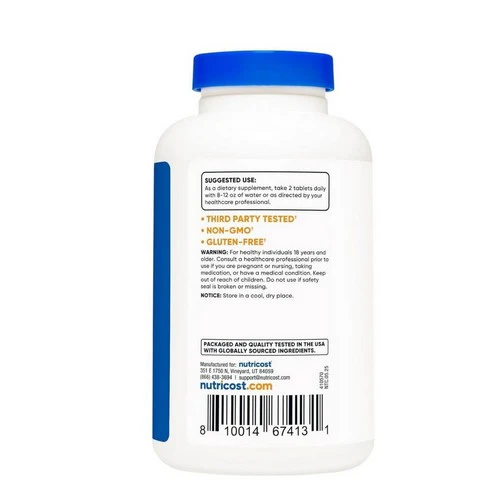 Nutricost, L-Citrulline Tablets, 2500 Mg, 120 Count - Image 3