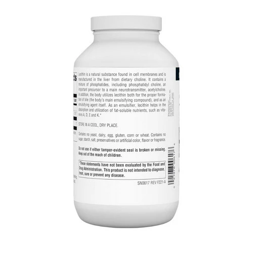 Source Naturals, Lecithin, 1200 mg, 200 Softgels - Image 3