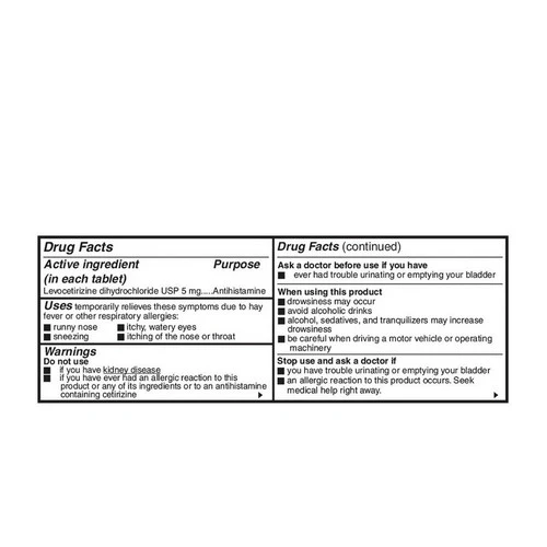 Camber, Levocetirizine Dihydrochloride, 35 Tabs - Image 2