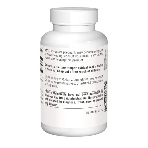 Source Naturals, L-Glutamine, 500 mg, 100 Caps - Image 3