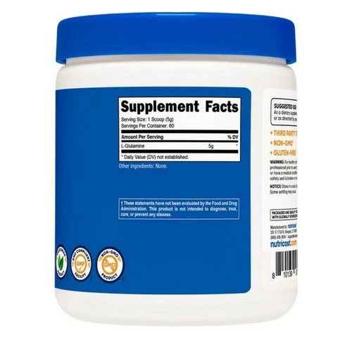 Nutricost, L-Glutamine Powder, 300 Grams - Image 2