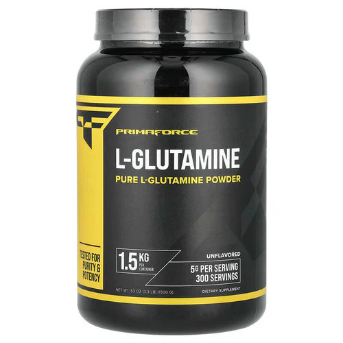 Primaforce, L-Glutamine Powder Unflavored, 1.5 Kgs