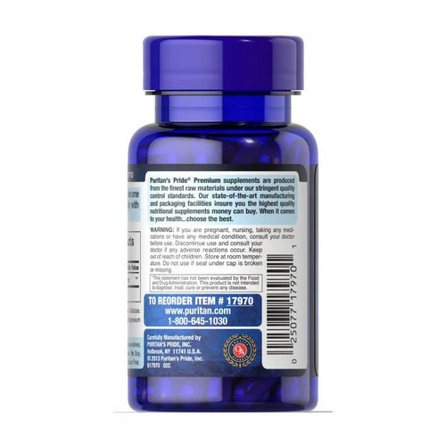 Puritan's Pride, L-Glutathione, 500 mg, 30 Capsules - Image 2