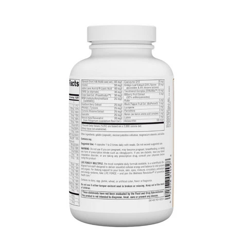 Source Naturals, Life Force No Iron Capsules, 180 Caps - Image 3