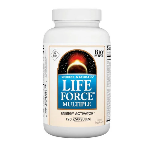 Source Naturals, Life Force No Iron Capsules, 120 Tabs (No Iron)