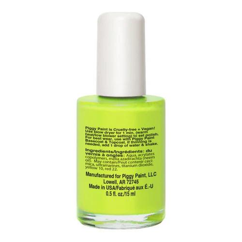 Piggy Paint, Lime Time Nail Polish, .5 Oz - Image 2