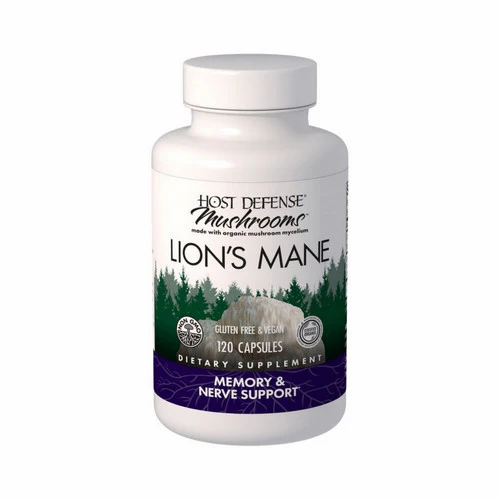 Host Defense, Lion's Mane Capsules, 120 Cap - Image 2
