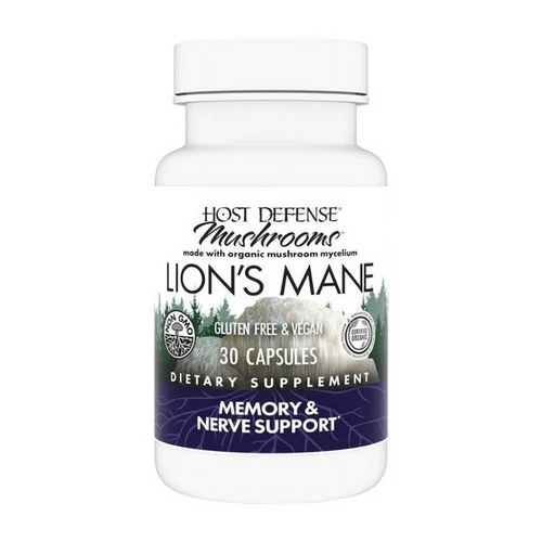 Host Defense, Lion's Mane Capsules, 30 Cap - Image 2