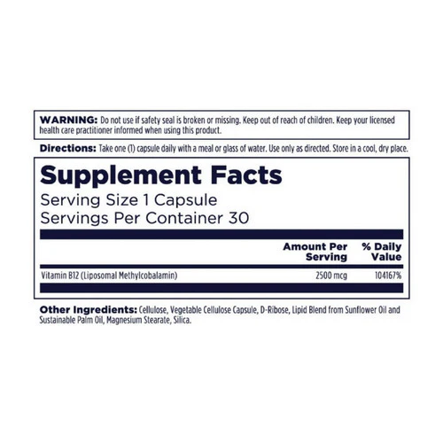 Kal, Liposomal B-12, 30 Count - Image 2