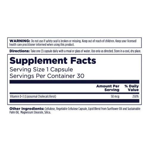 Kal, Liposomal D3, 30 Count - Image 2