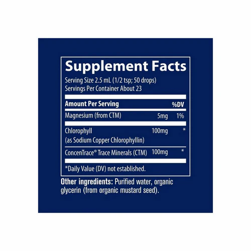 Trace Minerals, Liquid Ionic Chlorophyll, 2 Oz - Image 2