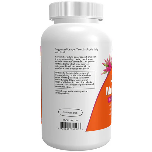 Now Foods, Liquid Multi Gels, 180 Softgels - Image 3