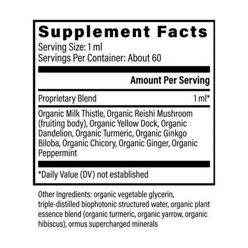 Global Healing Center, Liver Health, 2 Oz - Image 2