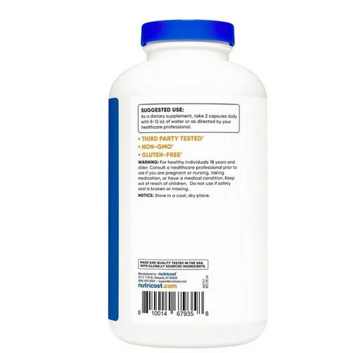 Nutricost, L-Lysine Capsules, 500 Mg, 500  Count - Image 2