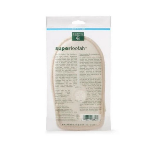 Earth Therapeutics, Loofah Exfoliating Bath Mitt, Count - Image 2
