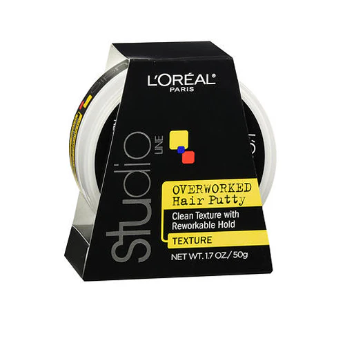L'oreal, LOreal Studio Line Overworked Hair Putty, 1.7 oz