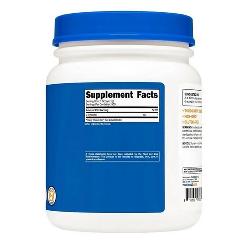 Nutricost, L-Tyrosine Powder, 500 Grams - Image 3