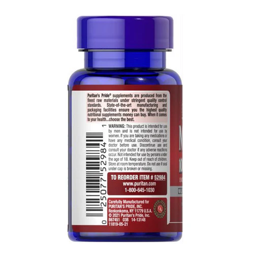 Puritan's Pride, Maca Exotic Herb for Men, 1000 mg, 60 Rapid Release Capsules - Image 3