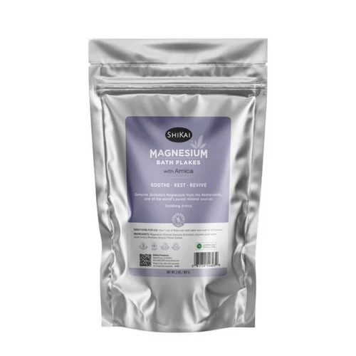 Shikai, Magnesium Bath Flakes with Arnica, 2 Lbs
