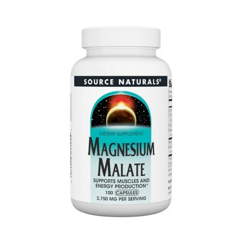 Source Naturals, Magnesium Malate, 100 Caps
