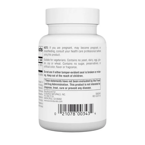Source Naturals, Manganese Chelate, 10 mg, 250 Tabs - Image 3