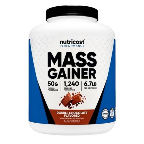 Nutricost, Mass Gainer Powder Double Chocolate, 6.7 Lbs