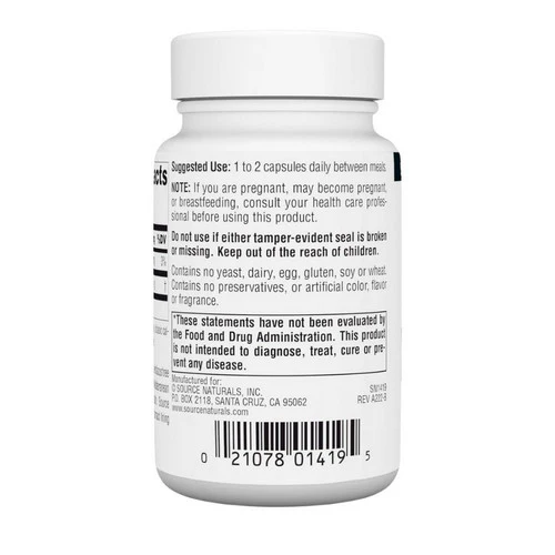 Source Naturals, Mastic Gum Extract, 500 mg, 30 Caps - Image 3