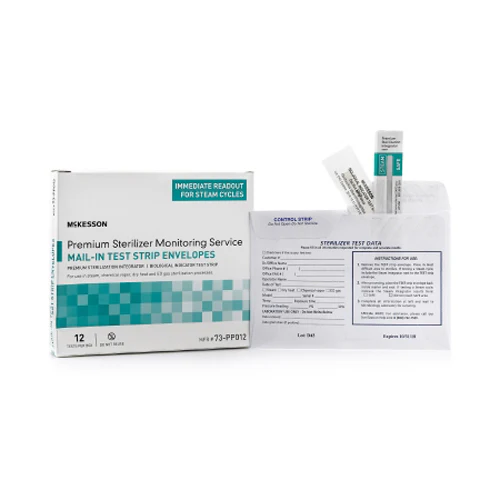 McKesson, Sterilizer Monitoring Mail-In Service, Box Of 1