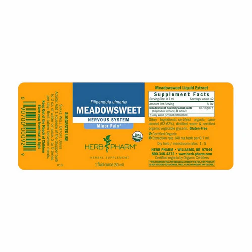 Herb Pharm, Meadowsweet, 1 oz - Image 2