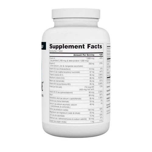 Source Naturals, Mega-One No Iron, 180 Tabs - Image 2
