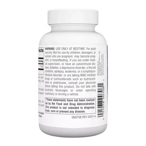 Source Naturals, Melatonin, 1 mg, Sublingual Orange 300 Tabs - Image 3