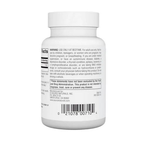 Source Naturals, Melatonin, 2.5 mg, Sublingual Peppermint 200 Tabs - Image 3