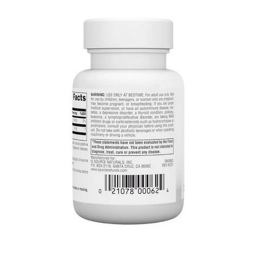Source Naturals, Melatonin, 2 MG, Timed Release 60 Tabs - Image 3