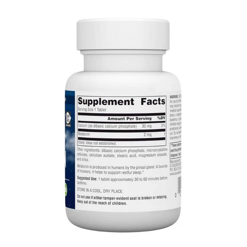 Source Naturals, Melatonin, 2 MG, Timed Release 120 Tabs - Image 2