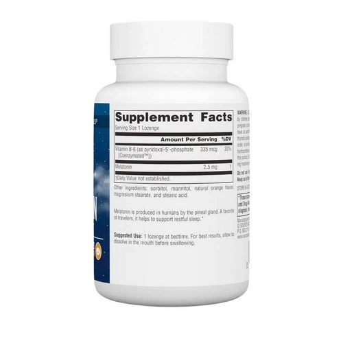 Source Naturals, Melatonin, 2.5 mg, Sublingual Orange 240 Tabs - Image 2