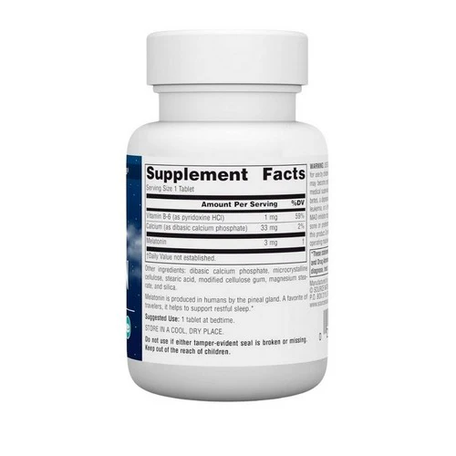 Source Naturals, Melatonin, 3 mg, 120 Tabs - Image 2