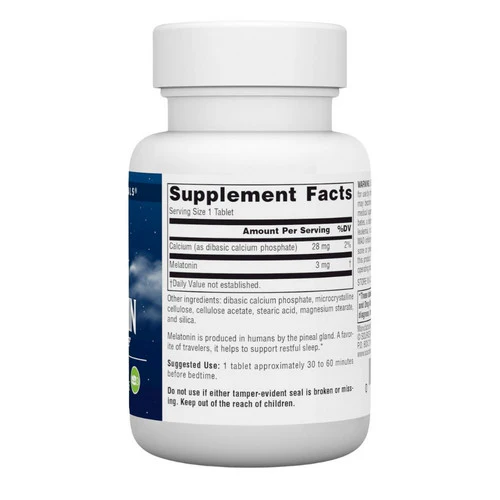 Source Naturals, Melatonin, 3 mg, Timed Release 60 Tabs - Image 2