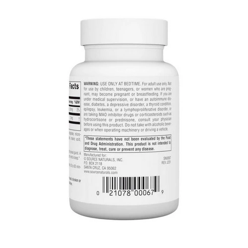 Source Naturals, Melatonin, 3 mg, Timed Release 240 Tabs - Image 3