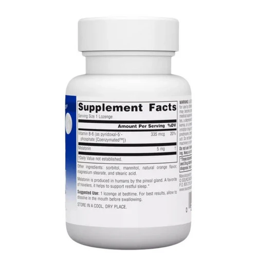 Source Naturals, Melatonin, 5 mg, Sublingual Orange 100 Tabs - Image 2