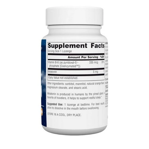 Source Naturals, Melatonin, 5 mg, Sublingual Orange 200 Tabs - Image 2