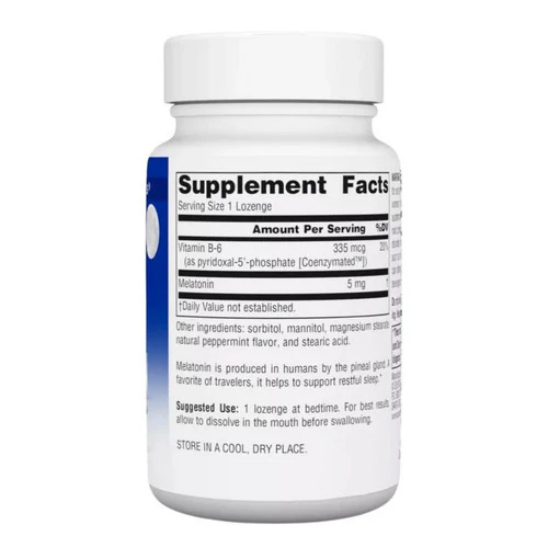 Source Naturals, Melatonin, 2.5 mg, Sublingual Peppermint 200 Tabs - Image 2