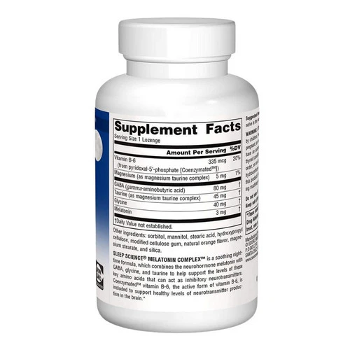 Source Naturals, Melatonin Complex Orange, 3 mg, 100 Tabs - Image 2