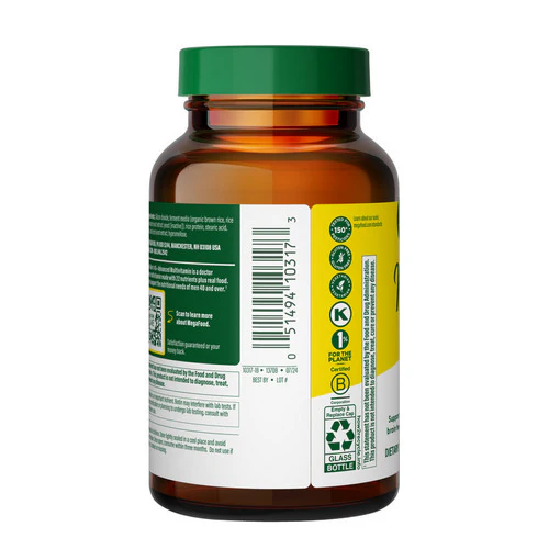 MegaFood, Men's 40+ Advanced Multivitamin, 60 Tabs - Image 2