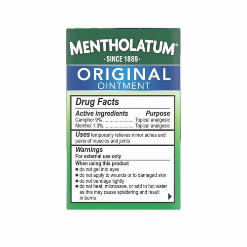 Mentholatum, Original Ointment Soothing Relief Aromatic Vapors, 1 Oz - Image 2