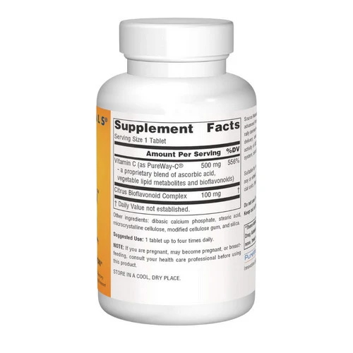 Source Naturals, Metabolic C, 500mg, 90 Tabs - Image 2