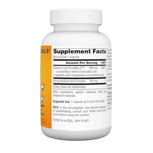 Source Naturals, Metabolic C, 500 Mg, 90 caps - Image 2