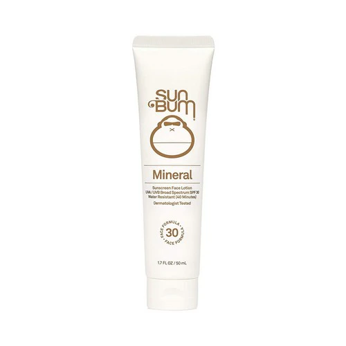 Sun Bum, Mineral SPF 30 Sunscreen Face Lotion, Non-Tinted 1.7 Oz