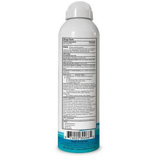 Caribbean Solutions, Mineral Sunscreen Spray SPF 30, 6 Oz - Image 2