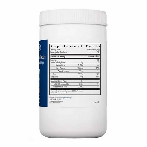 Nutricology/ Allergy Research Group, Modified Citrus Pectin Powder, 454 Grams - Image 3